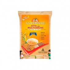 Ashirvaad Atta With Multigrains 5Kg -- طحين متعدد الحبوب من اشيرفاد 5 كيلو 